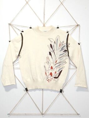 Kiko Kostadinov • Engineered Graphic Knit Sweater
